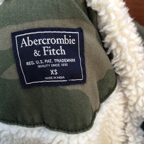 Abercrombie & Fitch women’s camo jacket Xs - Picture 10 of 11
